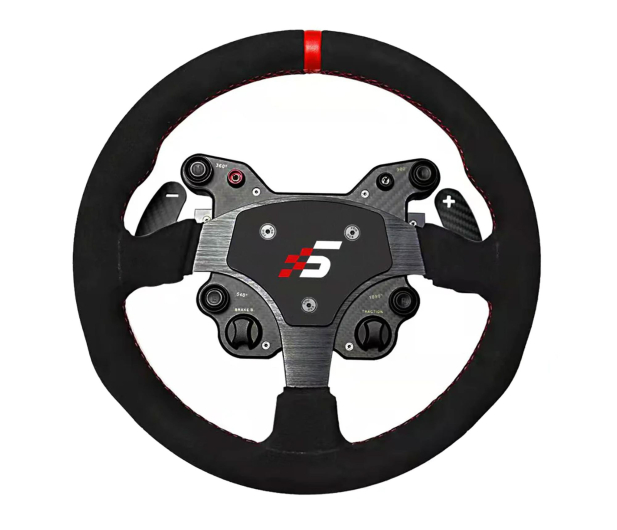 SIMAGIC GT1 Round Steering Wheel, Shifter Paddles, Suede| QR70 - 1349651 - zdjęcie